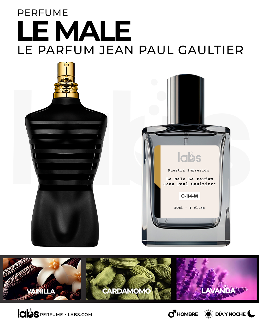 WEB LABS 3 le male le parfum