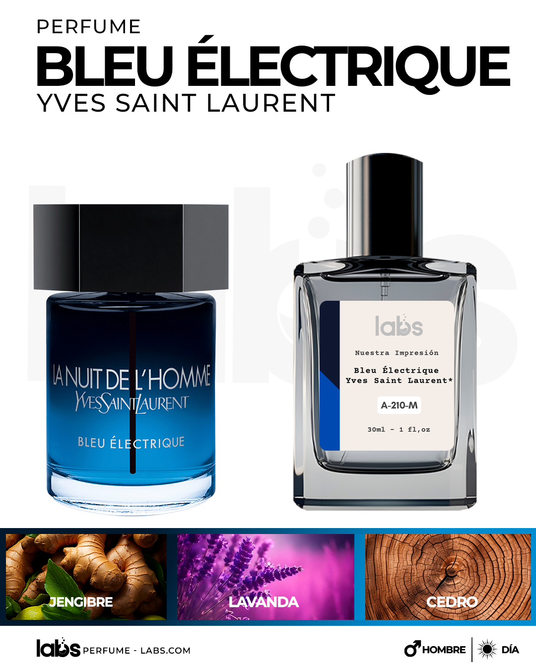 Bleu Électrique Yves Saint Laurent – Perfume Labs República Dominicana