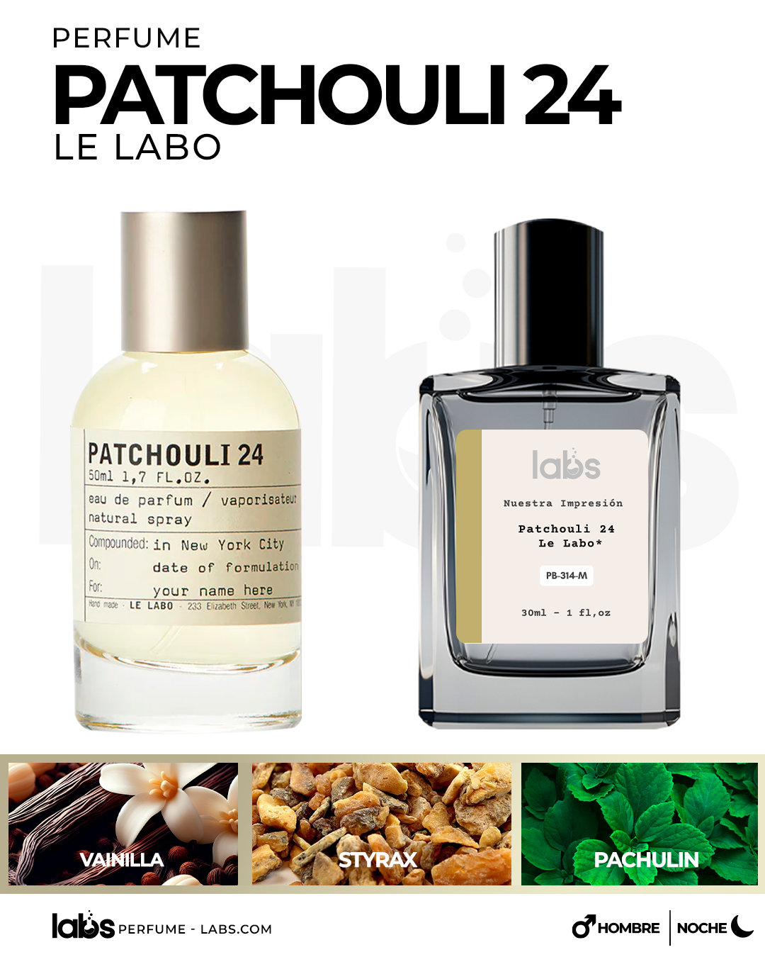 WEB LABS patchouli 24